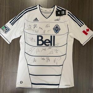 Team Signed Vancouver Whitecaps Adidas Jersey